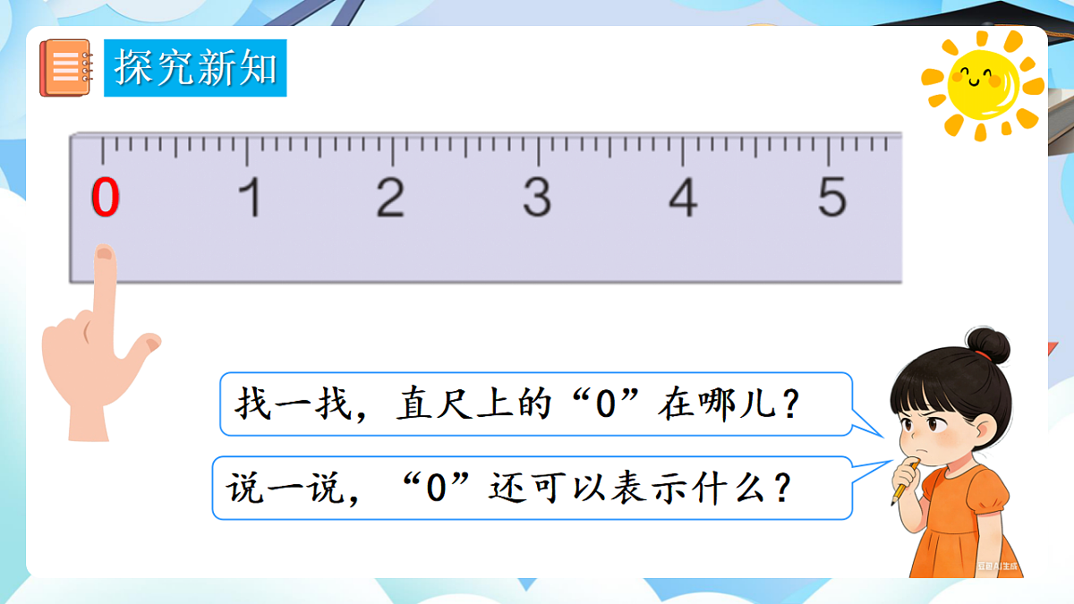 人教版小学数学一年级上册 第11课时《0的认识和加、减法》课件第6页