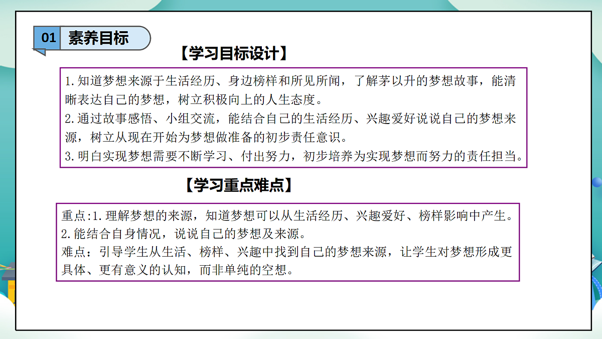 第13课《每个人都有梦想》（第二课时）PPT教学课件-【新教材】（统编版）二年级下册道德与法治第3页