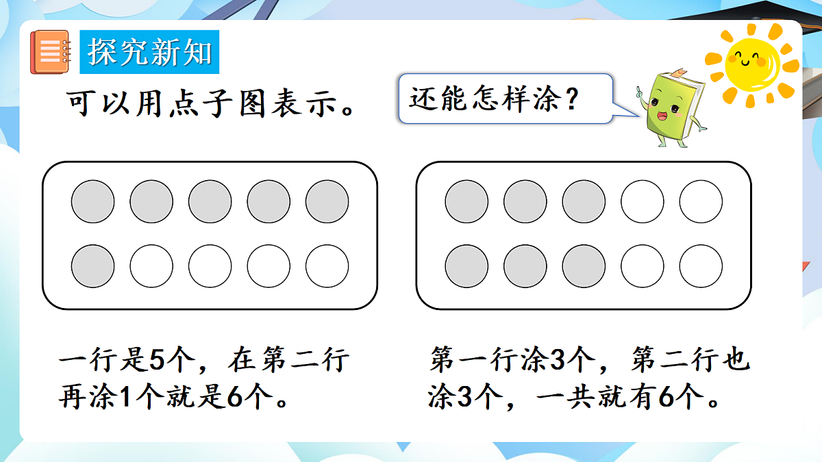 人教版小学数学一年级上册 第1课时《6~9的认识》课件第8页