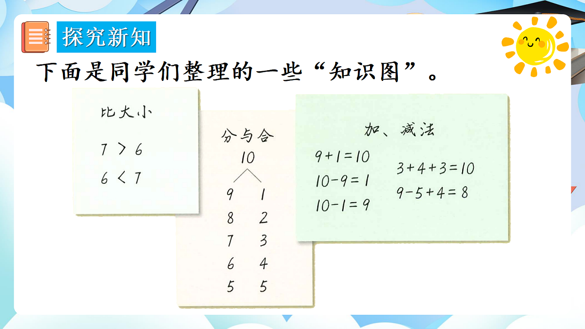 人教版小学数学一年级上册 第19课时《整理和复习》课件第8页