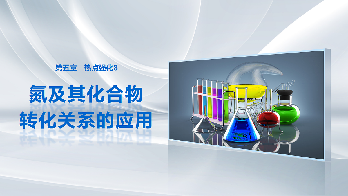 第五章　热点强化8　氮及其化合物转化关系的应用第1页
