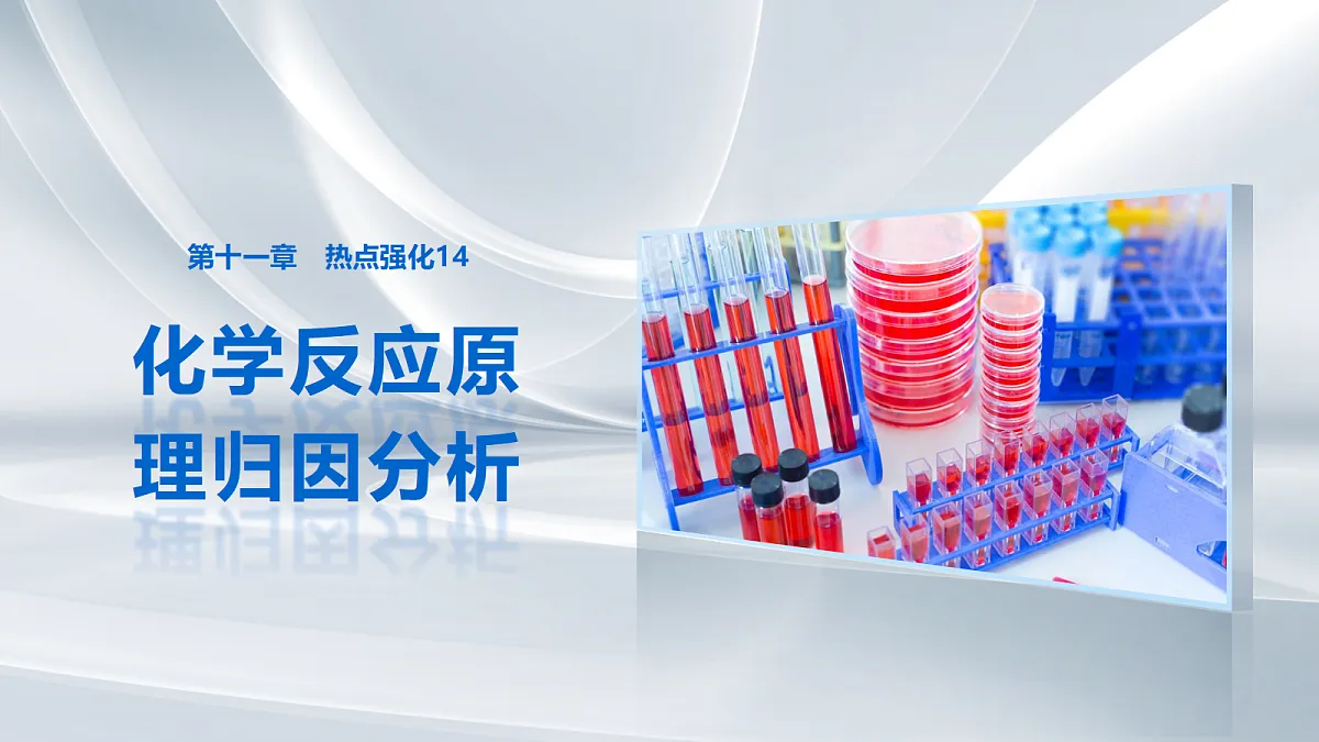 第十一章　热点强化14　化学反应原理归因分析第1页