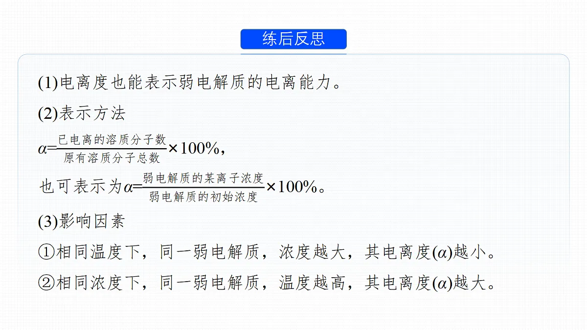 第十二章　热点强化15　电离常数的相关计算第6页