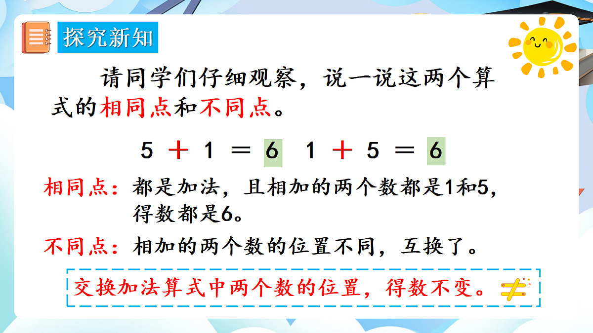 人教版小学数学一年级上册 第6课时《6、7的加、减法》课件第8页
