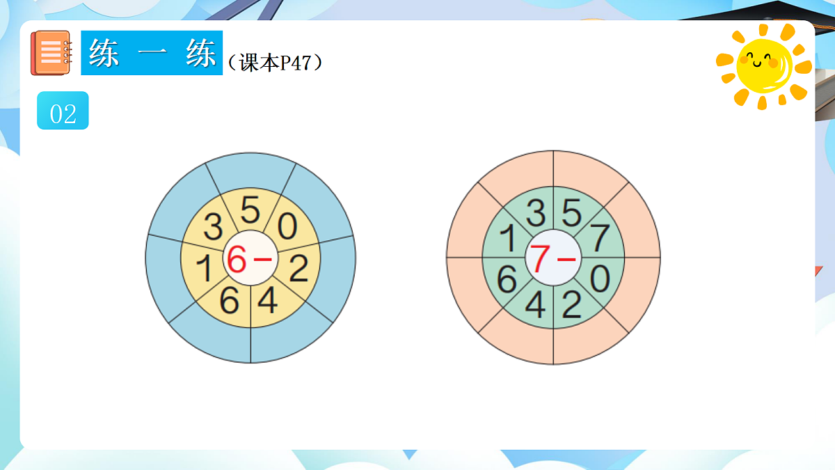 人教版小学数学一年级上册 第9课时《练一练（P47-P49）》课件（无答案版）第3页