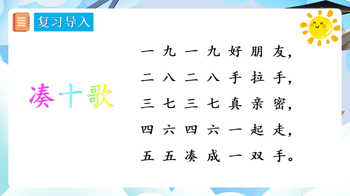 人教版小学数学一年级上册 第14课时《10的加减法》课件第3页