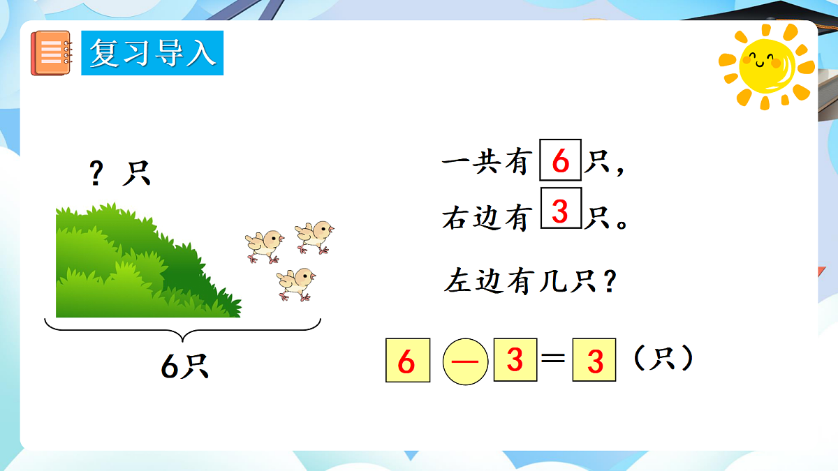 人教版小学数学一年级上册 第11课时《解决问题（3）》课件第3页