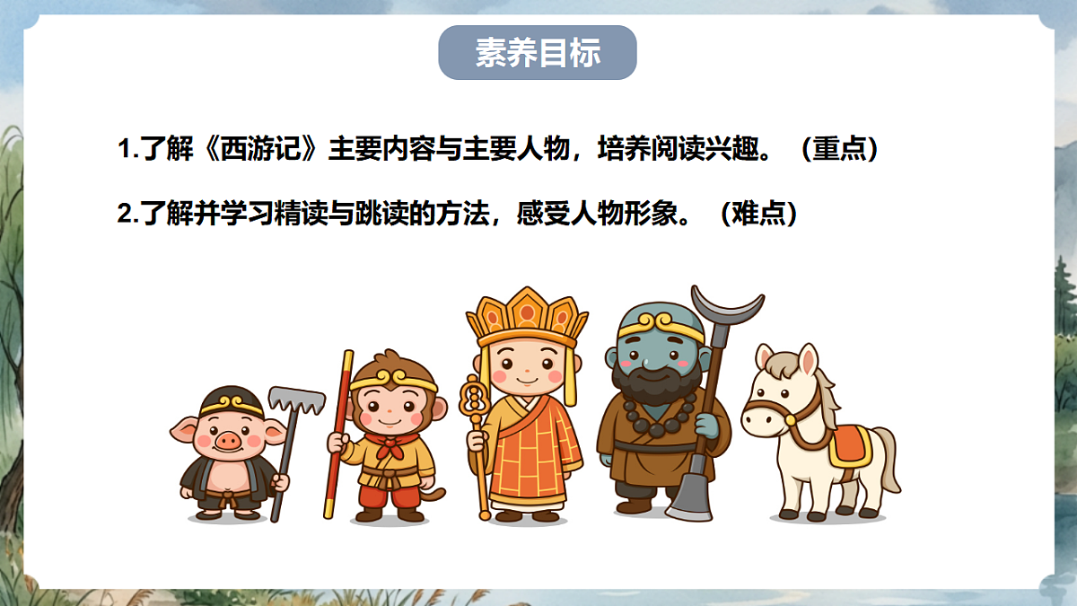 人教部编版语文七上 第六单元 整本书阅读《西游记》课件第3页