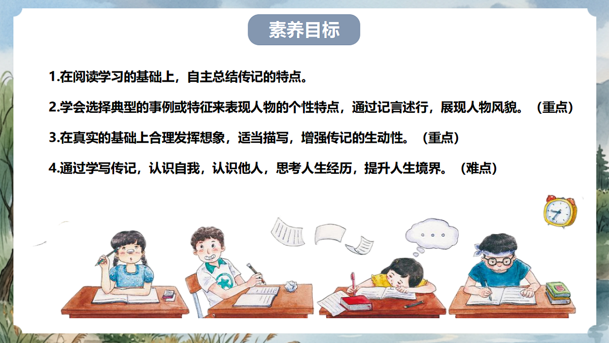 人教部编版语文八上 第二单元 写作《学写传记》课件第5页