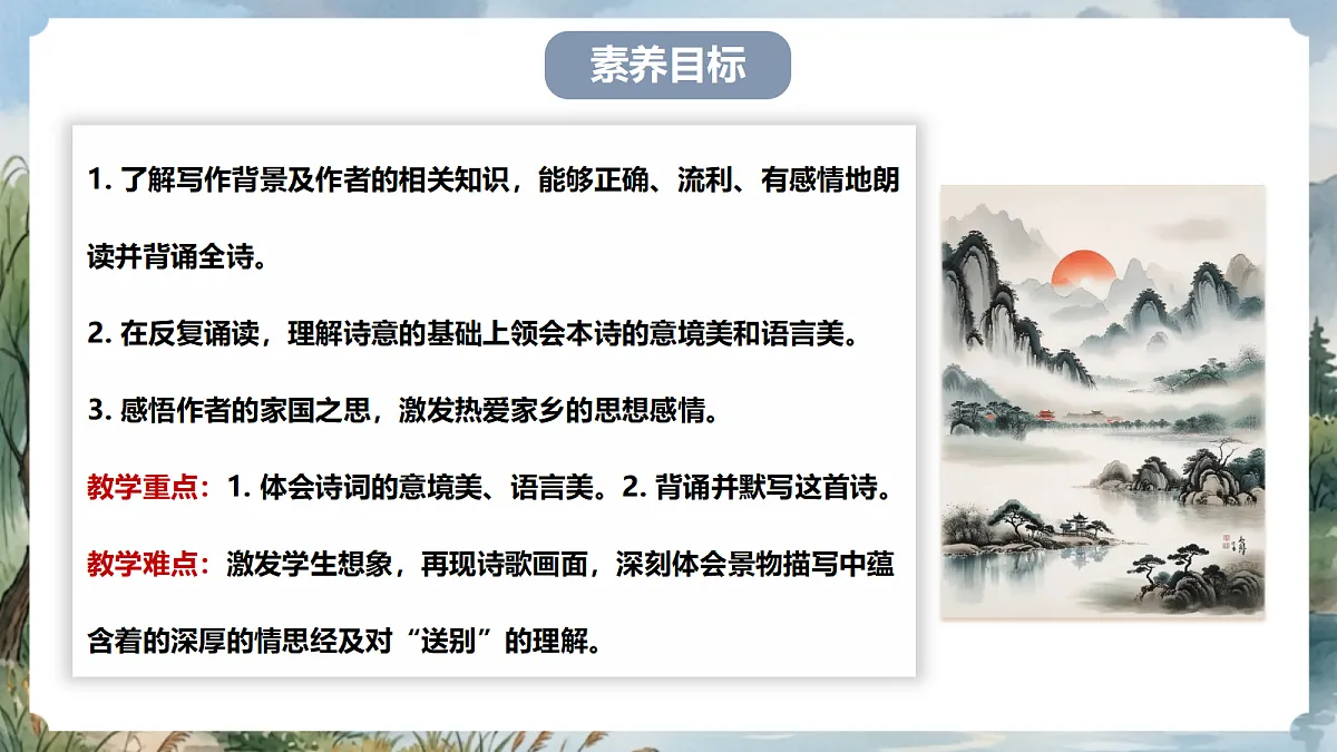 人教部编版语文八上 第14课 唐诗五首《渡荆门送别》课件第4页