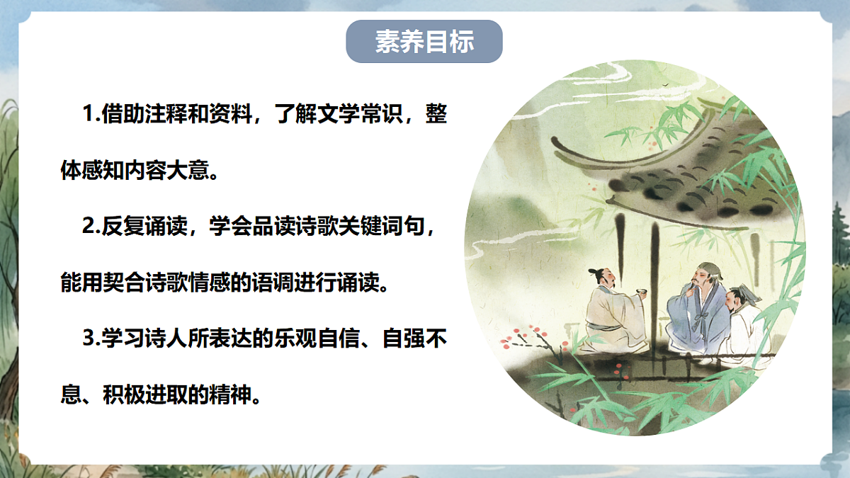 人教部编版语文八上 第三单元 课外古诗词诵读《龟虽寿》课件第4页