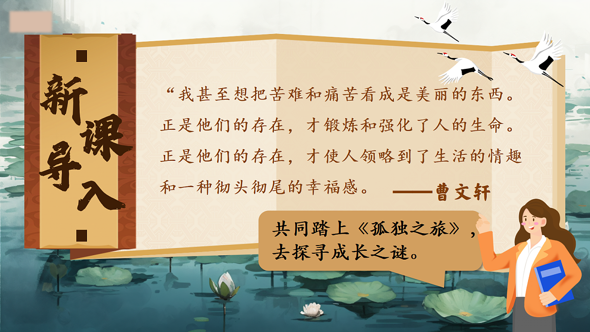第17课《孤独之旅》课件第3页
