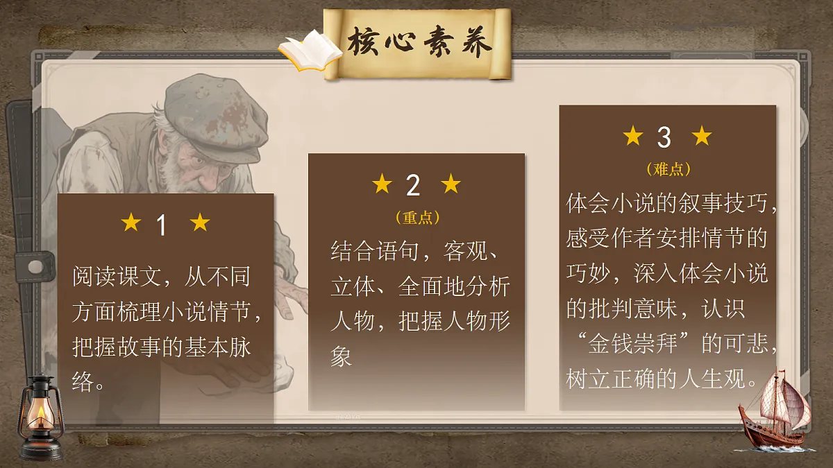 第16课《我的叔叔于勒》课件第3页