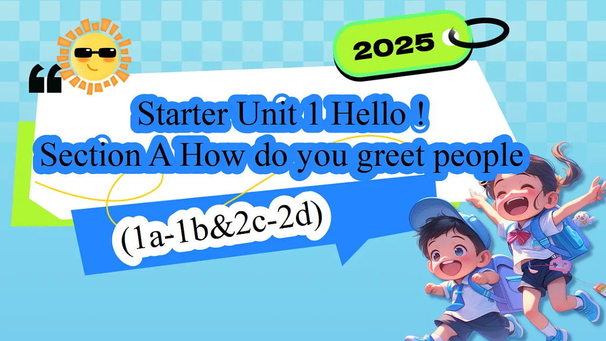 Starter Unit 1 A (1a-1b&2c-2d)第1页