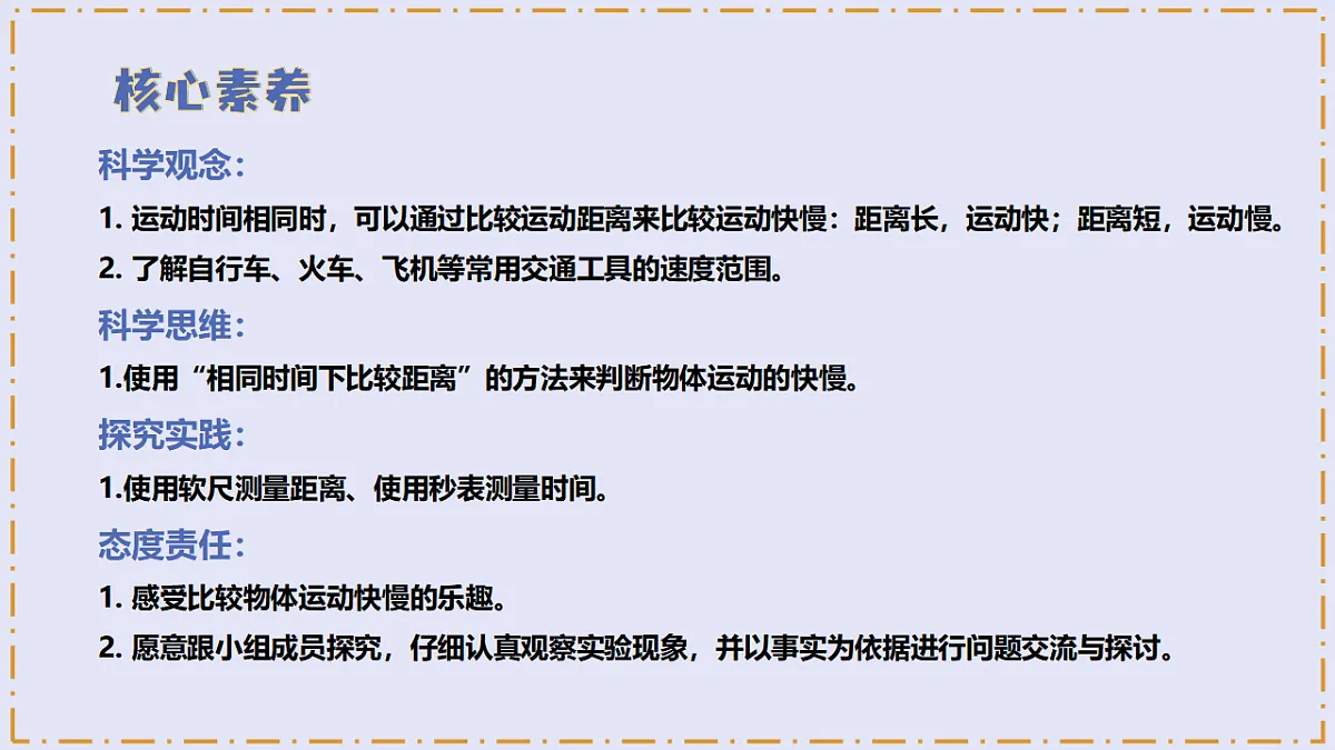 3.5 《相同时间比快慢》 - 小学科学三年级上册 同步教学课件（教科版2024）第3页