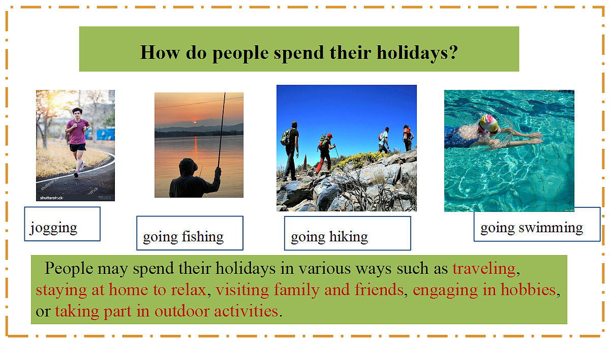 Unit 1 Happy Holiday Section A（1a-1d） - 八年级英语上册 同步教学课件（人教版2024）第4页