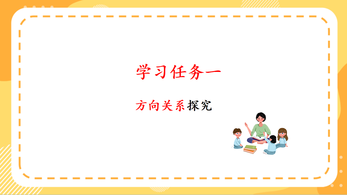 (新教材)人教版数学二上  校园小导游 第1课时《  认识东、南、西、北》课件第5页