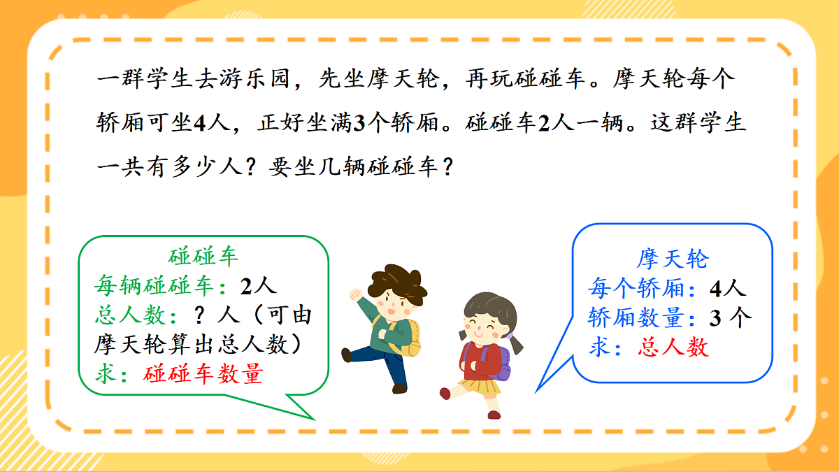(新教材)人教版数学二上5.6《解决问题》课件第7页