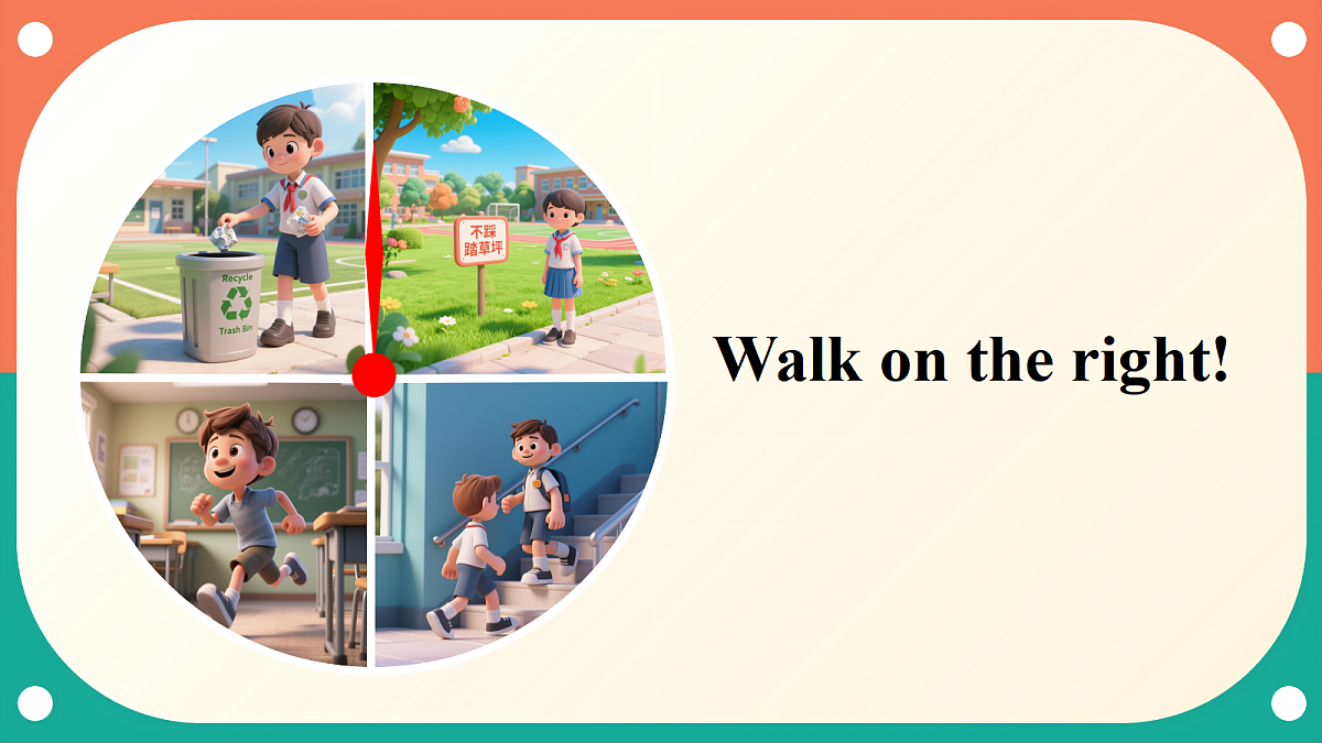 Unit 2《School rules》Lesson 2 Library rules 课件第6页