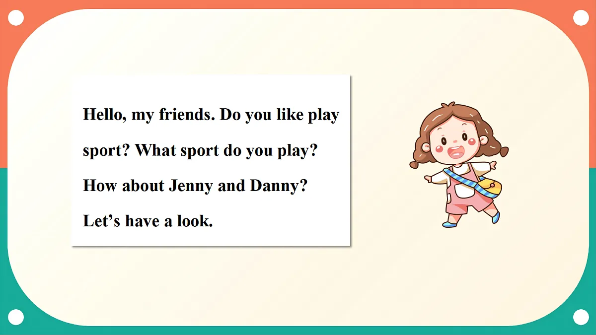Unit 3《Sports》Lesson 1 I like sports 课件第5页