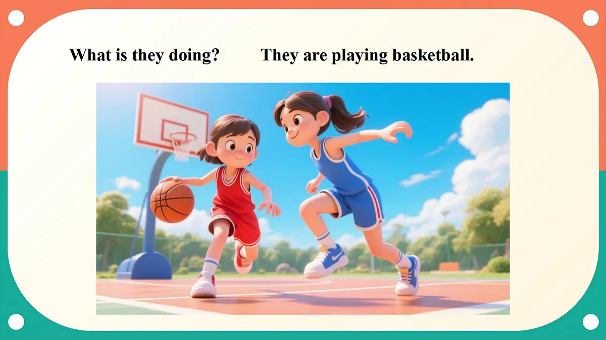 Unit 3《Sports》Lesson 3 A volleyball game 课件第8页