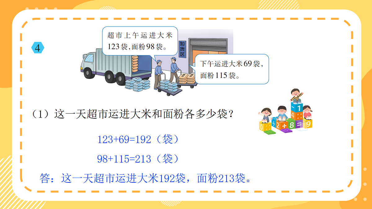 （新教材）西师大版数学三上第三单元《整理与复习》课件第8页