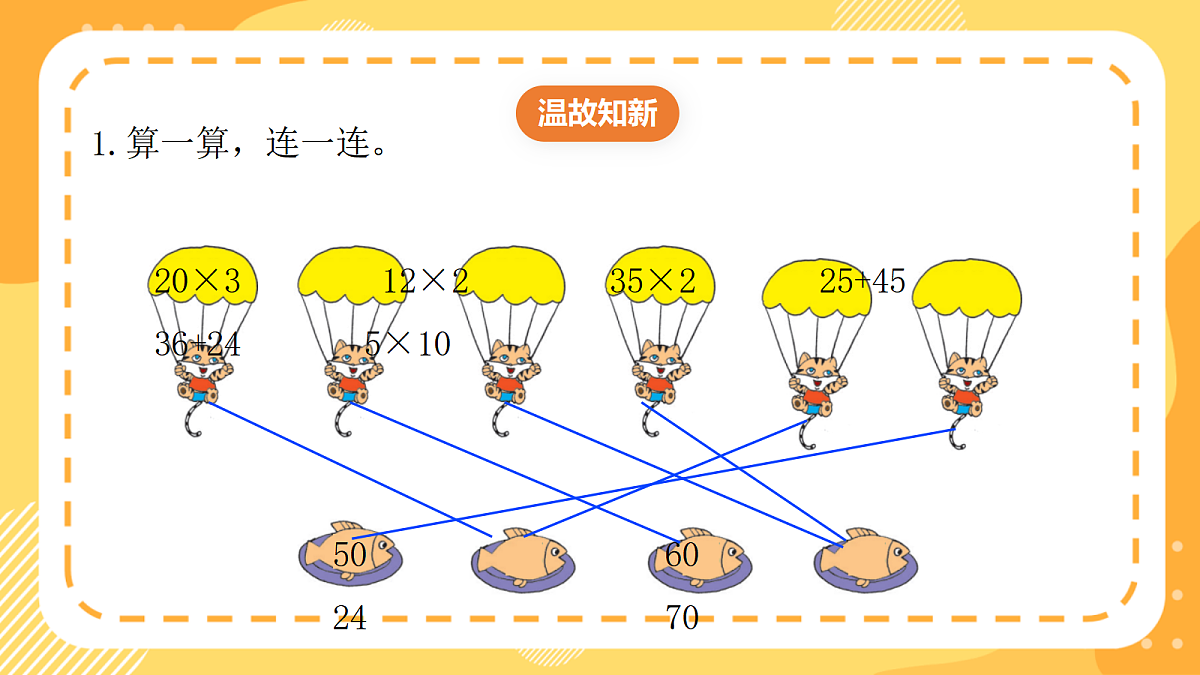 （新教材）西师大版数学三上3.1《乘加乘减》（课件）第3页
