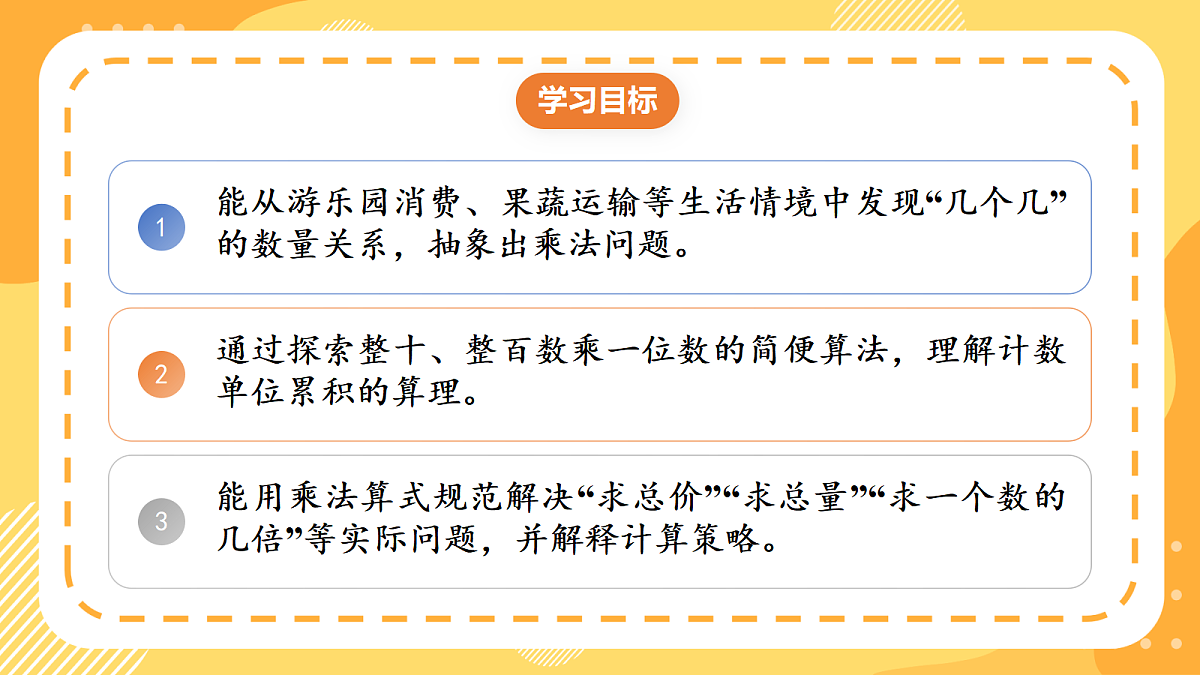 (新教材)人教版数学三上  4.1《 口算乘法》课件第2页