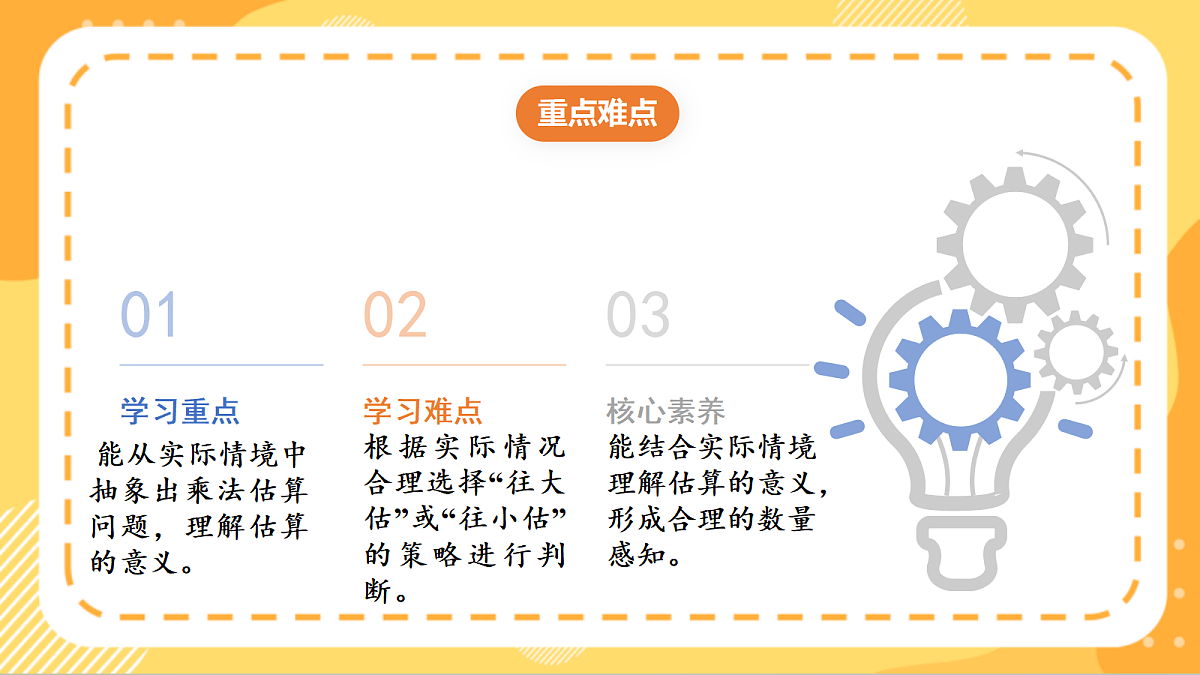 (新教材)人教版数学三上  4.6《 用乘法估算解决问题》课件第3页