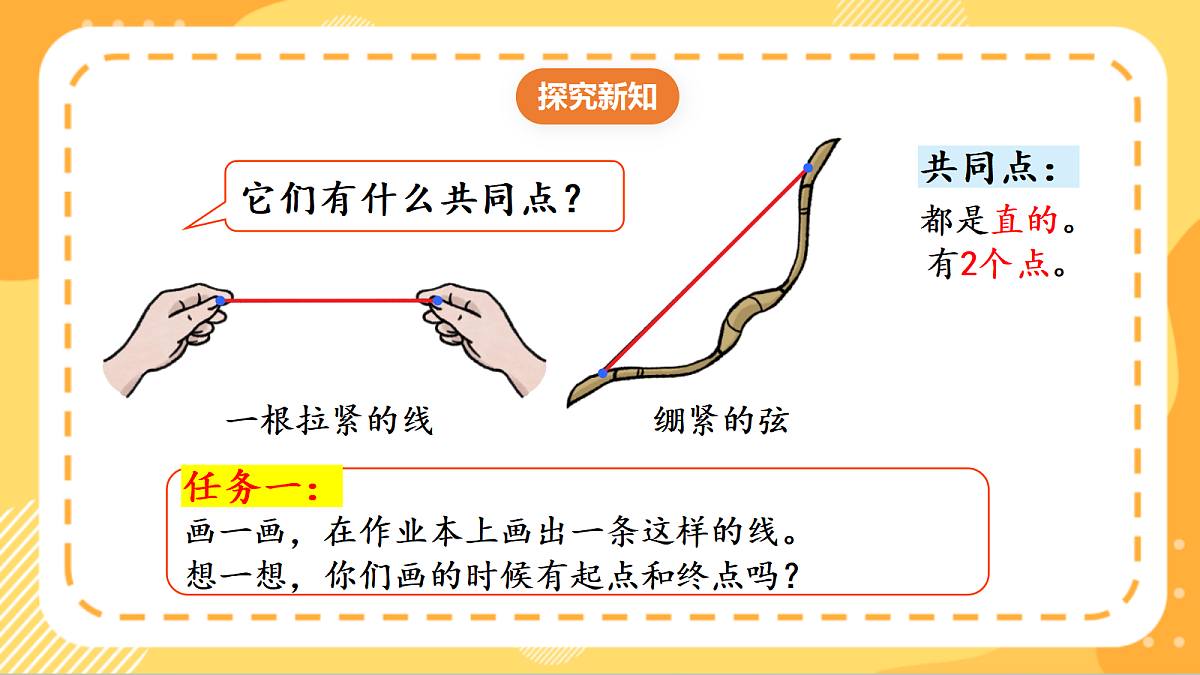 (新教材)人教版数学三上  5.1《线段、射线、直线及两点间的距离》课件第6页