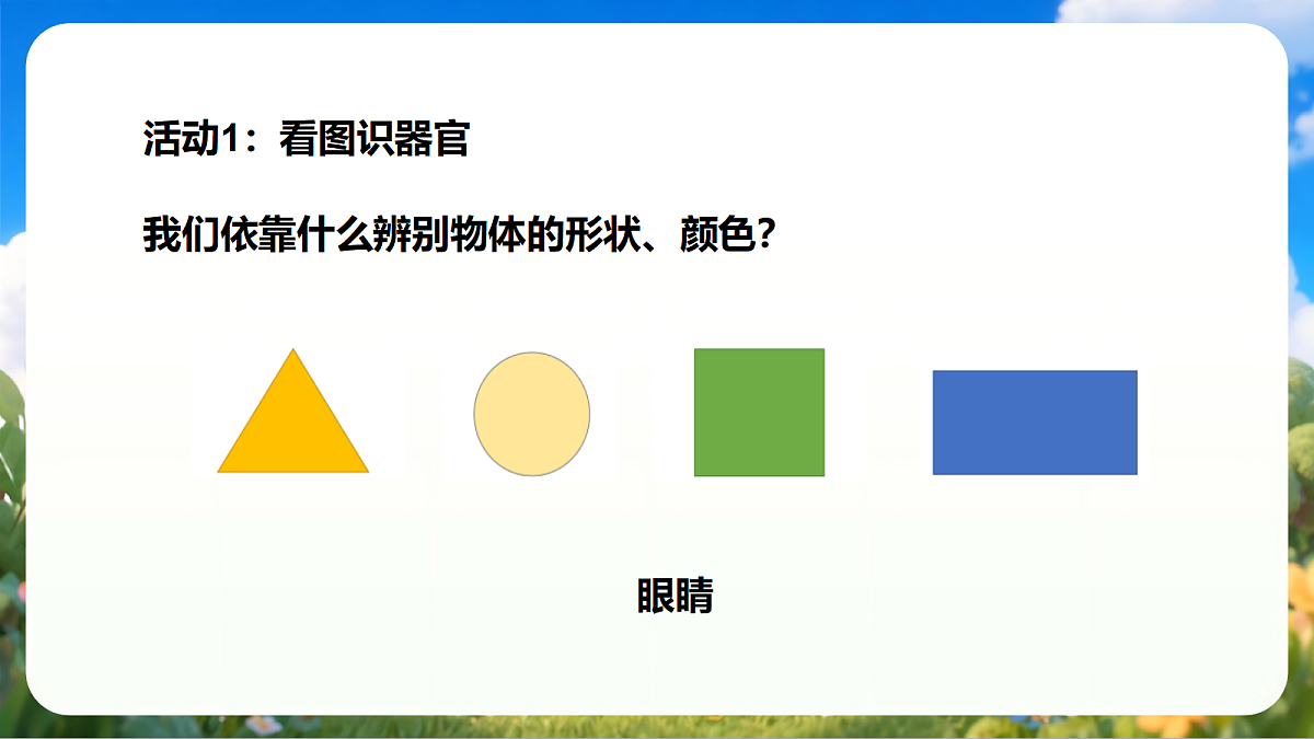 粤教粤科版 (2024)科学二上 2.5《认识感觉器官》课件第7页
