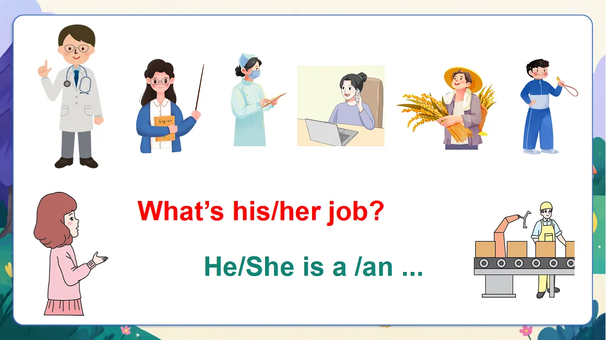 （新教材）人教版PEP英语四上Unit 1 《Helping at home》PB Let's talk 课件第4页