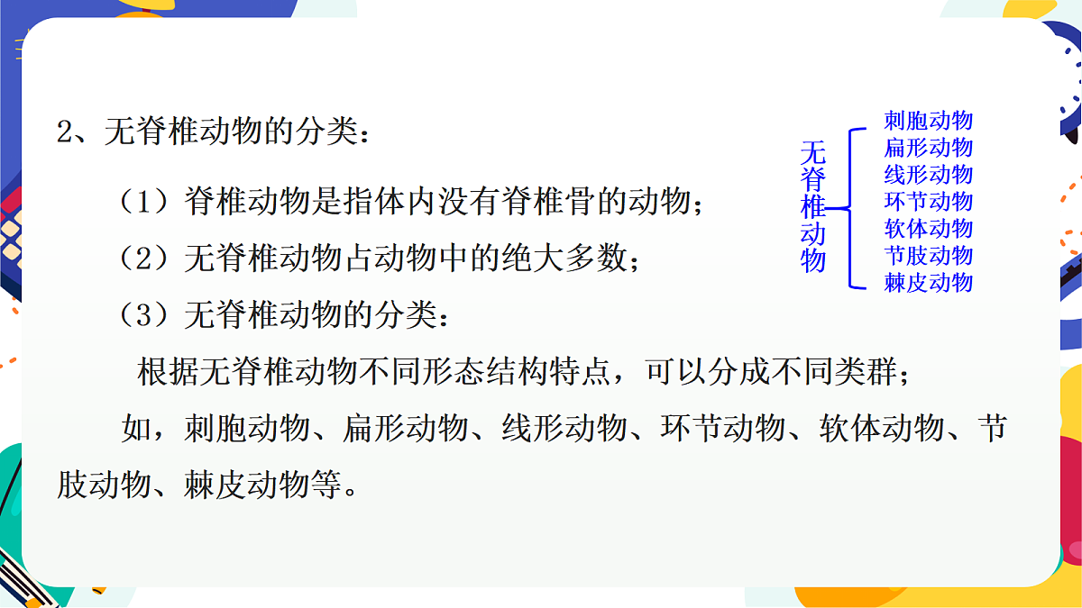 2.3《多姿多彩的动物》第1课时 课件 浙教版科学七上第5页