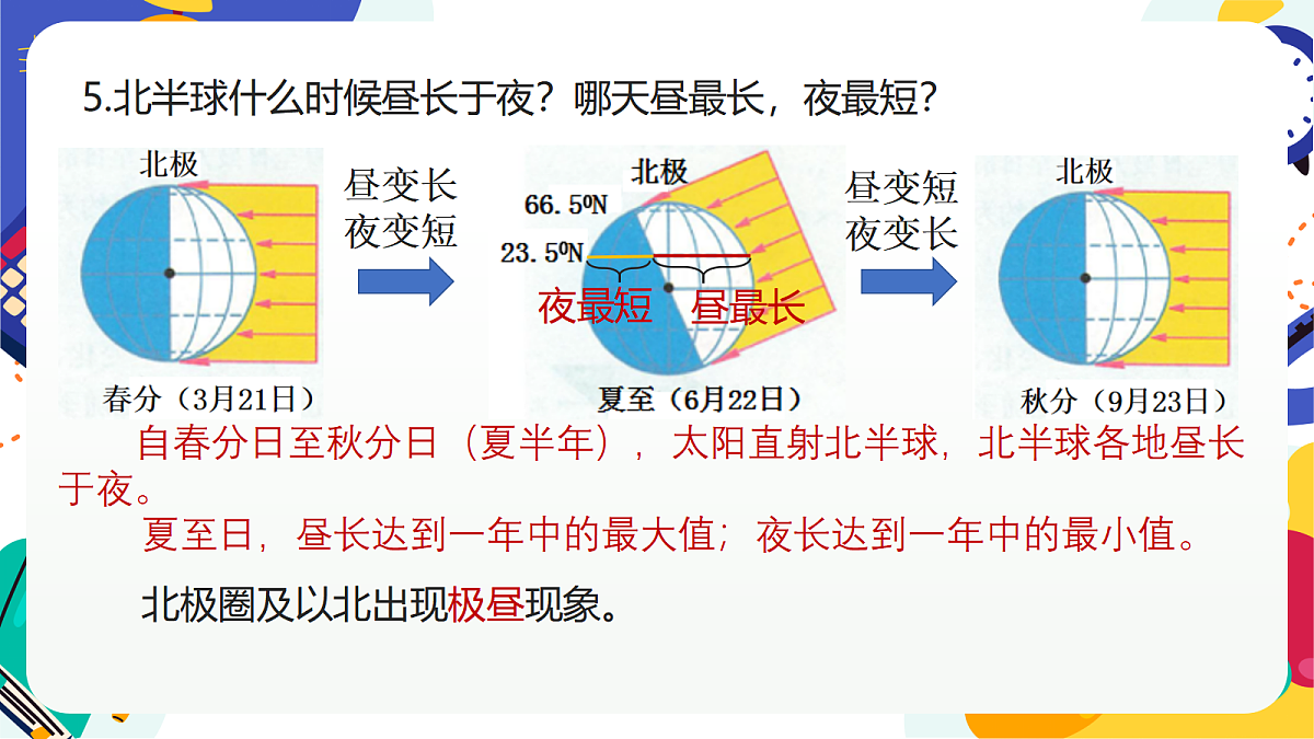 2.4《地球的转动》课件习 浙教版科学七上第8页