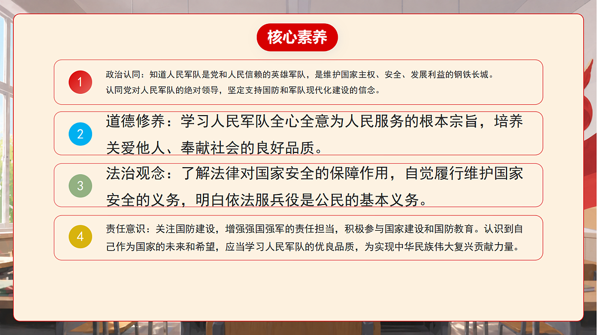 人教部编版道法八上 11.1《党和人民信赖的英雄军队》课件第3页