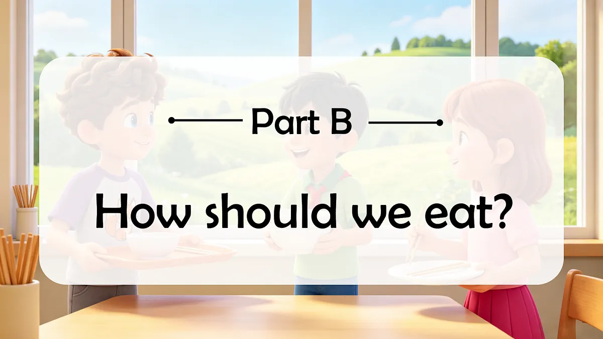 人教PEP四下Unit 6 课时 5 Part B Let's learn & Think and say第2页
