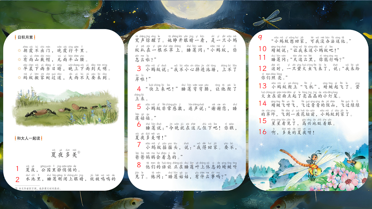 和大人一起读：夏夜多美第7页