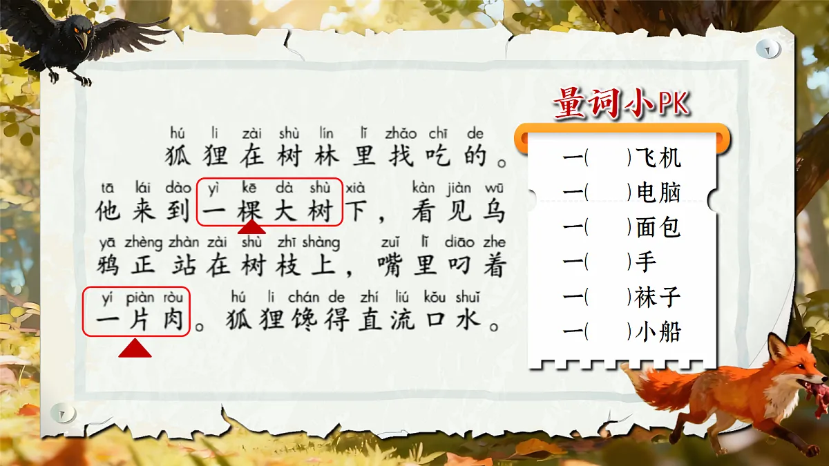 一下第七《狐狸和乌鸦》课件第6页