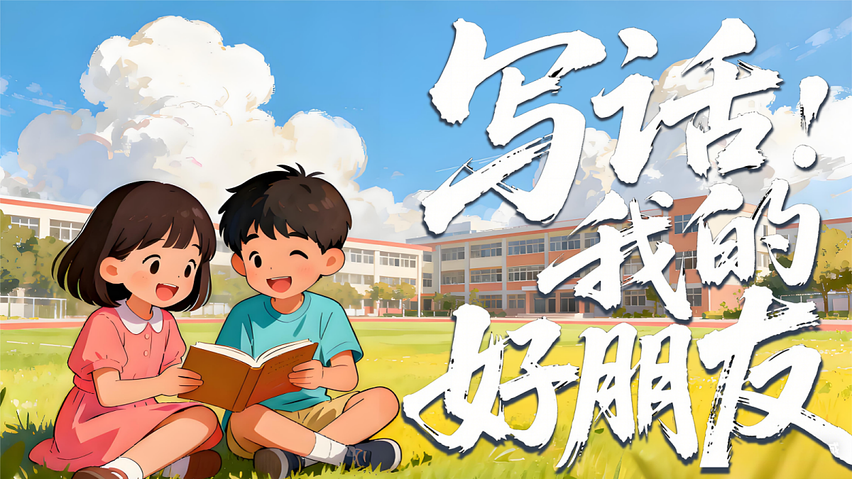 第2单元写话：我的好朋友第1页