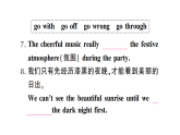 初中英语新人教版九年级上册Unit 4 单元高频考点作业课件（放映显示答案）（2026秋）