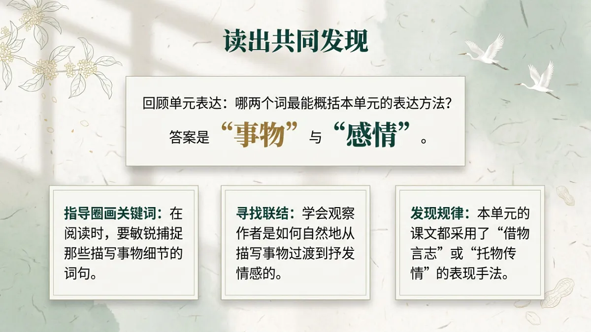 小学六年制统编教材系列课件——五年级语文上册：语文园地（1）第5页