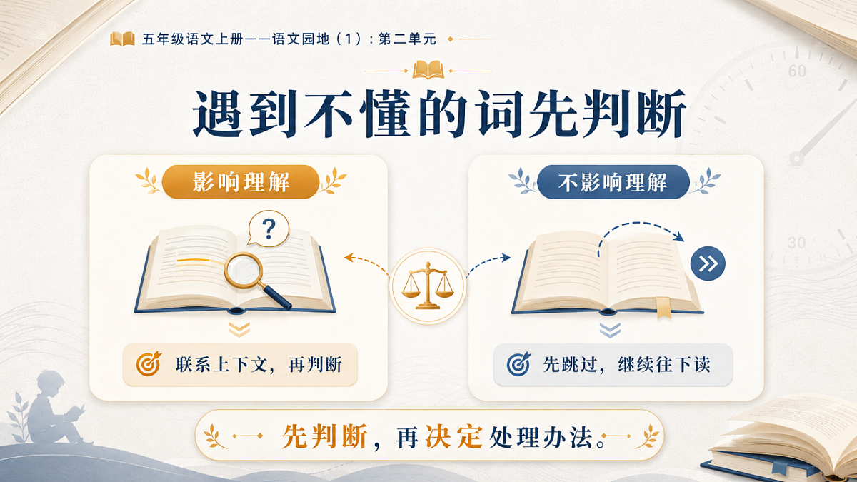 小学六年制统编教材系列课件——五年级语文上册：第二单元语文园地（1）第7页