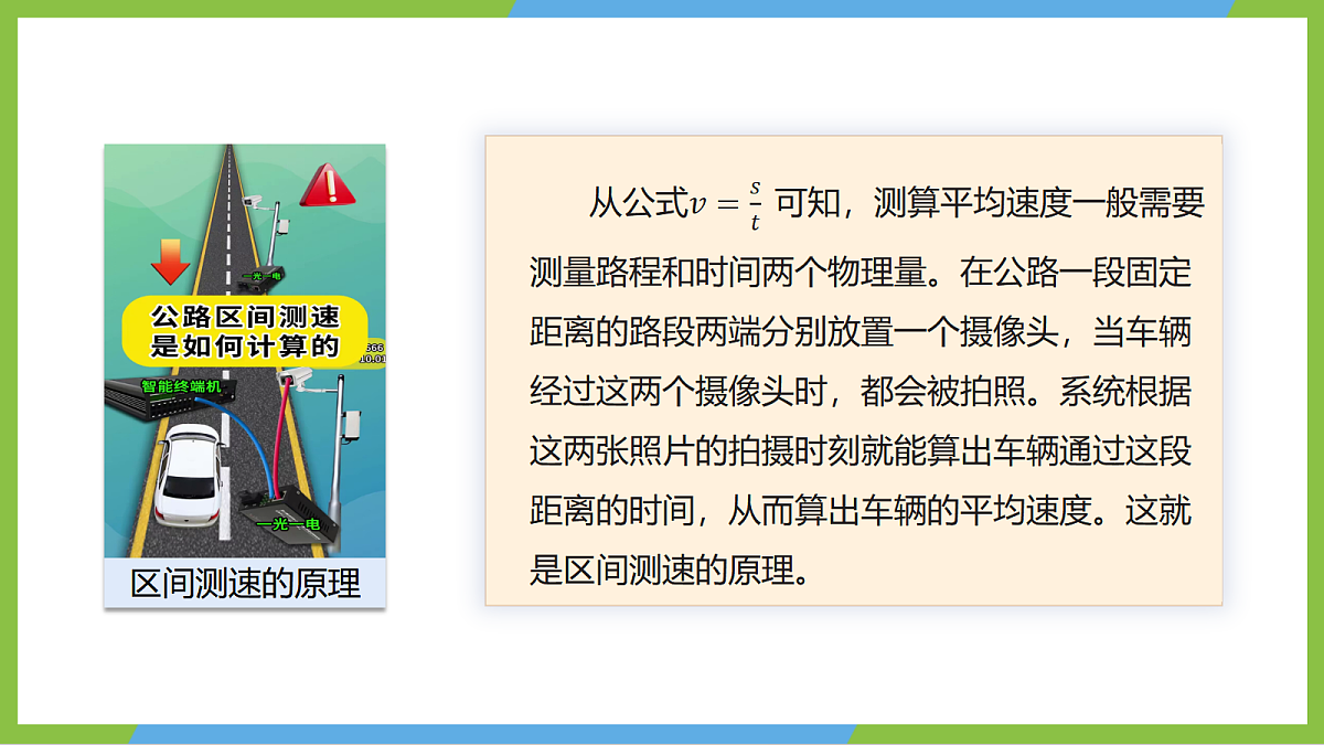 人教版物理八上1.4《速度的测量》（教学课件）第5页