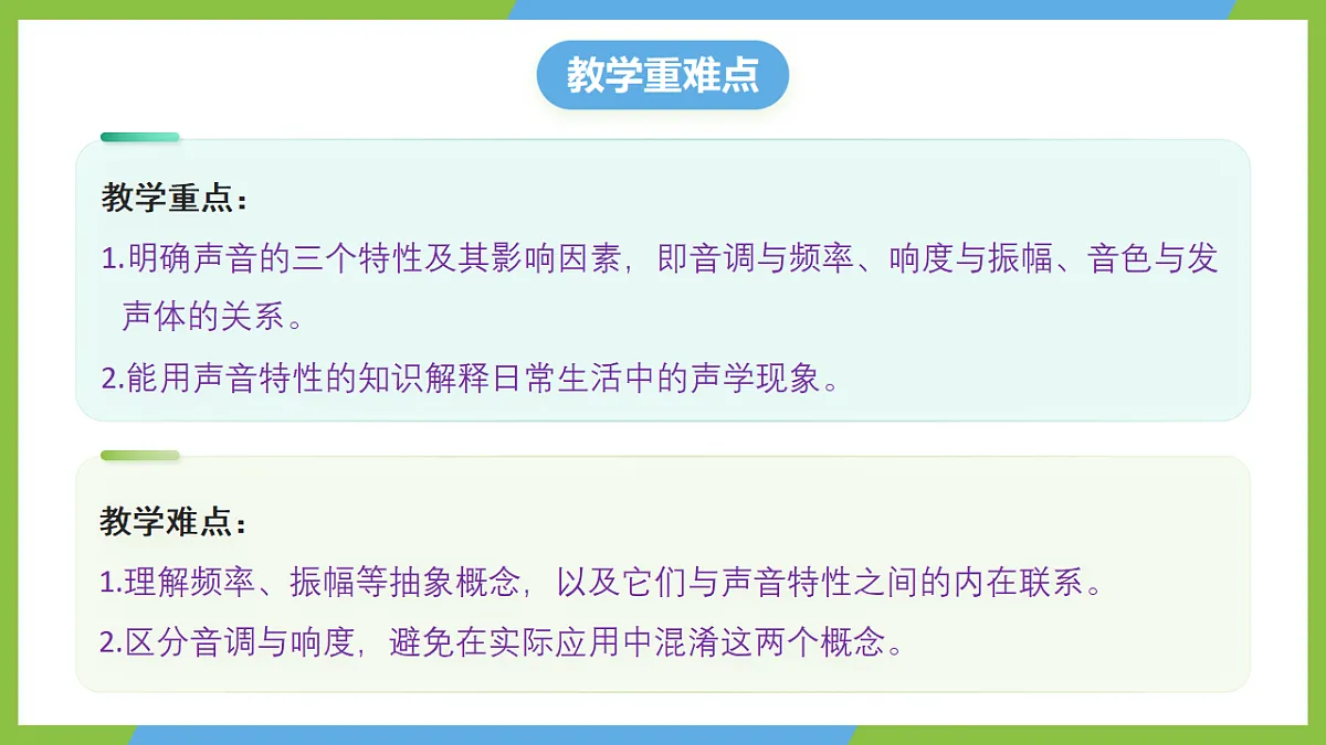 人教版物理八上2.2《声音的特性》（教学课件）第3页