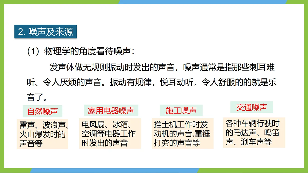 人教版物理八上2.4《噪声的危害和控制》（教学课件）第8页