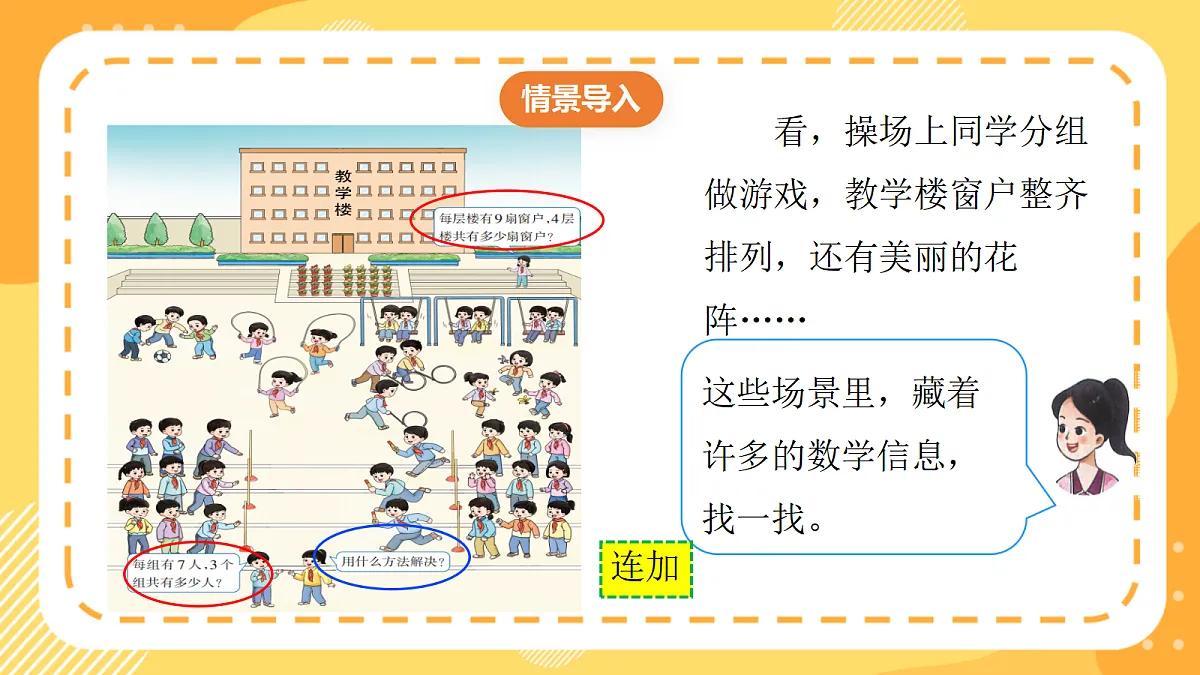 西师大版数学二上2.1《乘法的初步认识（1）》（课件）第3页