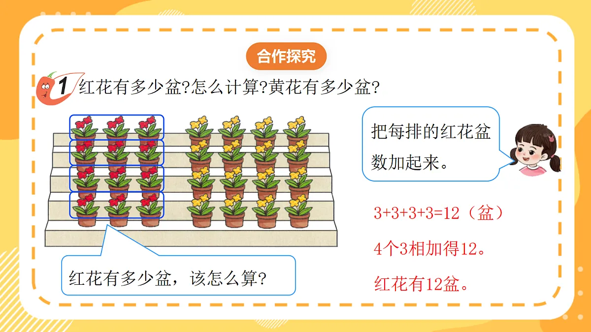 西师大版数学二上2.1《乘法的初步认识（1）》（课件）第6页