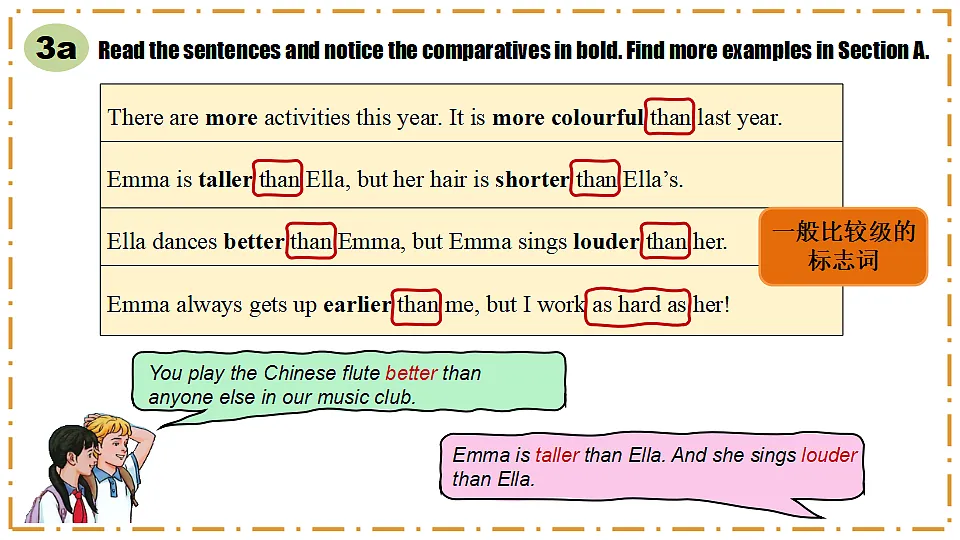 Unit 3 Same or Different？ Section A（Grammar Focus） - 八年级英语上册 同步教学课件（人教版2024）第4页