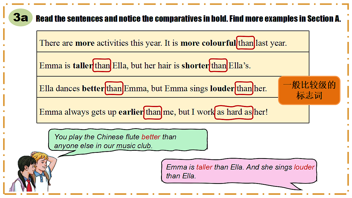 Unit 3 Same or Different？ Section A（Grammar Focus） - 八年级英语上册 同步教学课件（人教版2024）第4页