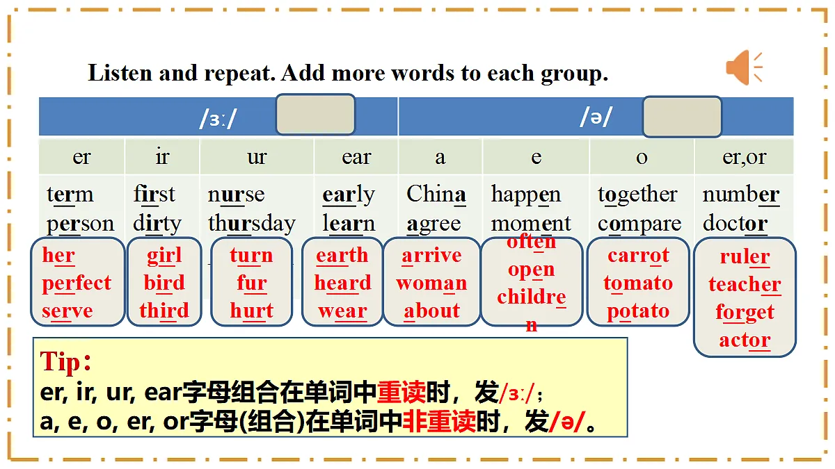 Unit 3 Same or Different？ Section A（Pronunciation） - 八年级英语上册 同步教学课件（人教版2024）第6页